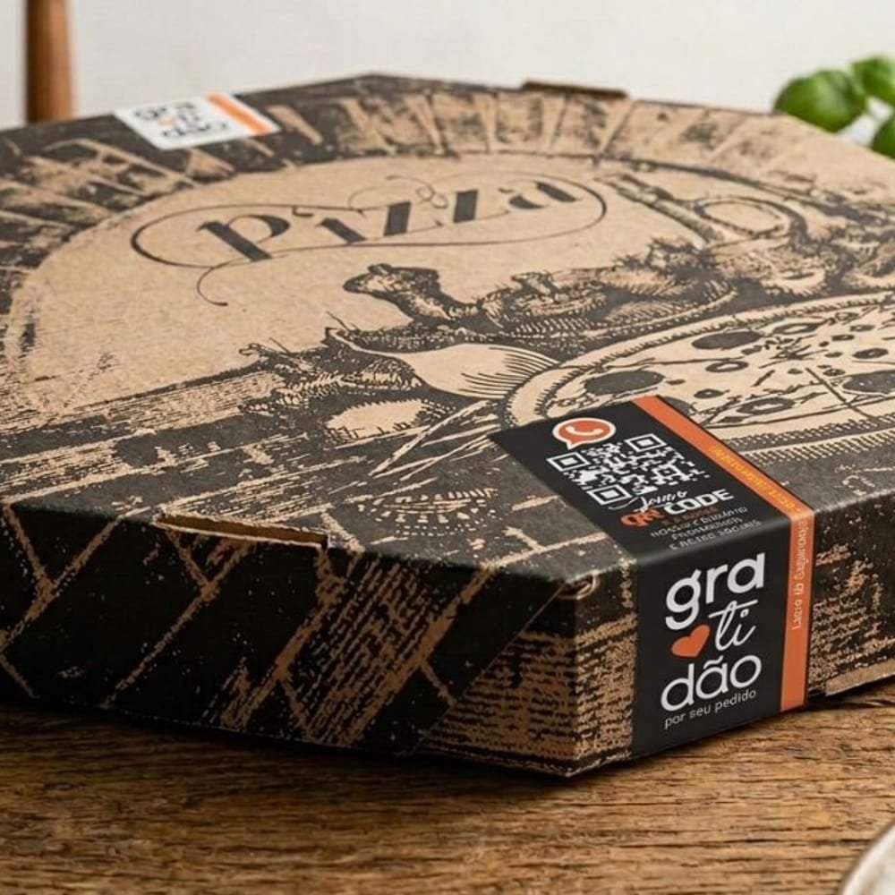 500 Lacres de Segurança Personalizado Gratidão com QR Code